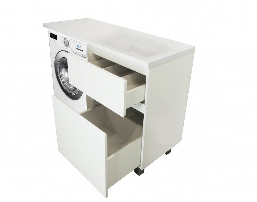 Напольная тумба с раковиной Эстет Dallas Luxe 100 ФР-00002315 ФОТО