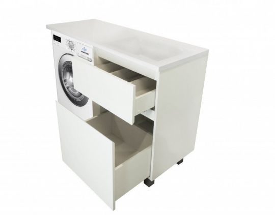 Напольная тумба с раковиной Эстет Dallas Luxe 100 ФР-00002315 схема 6