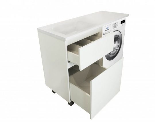 Напольная тумба с раковиной Эстет Dallas Luxe 105 ФР-00009666 схема 3