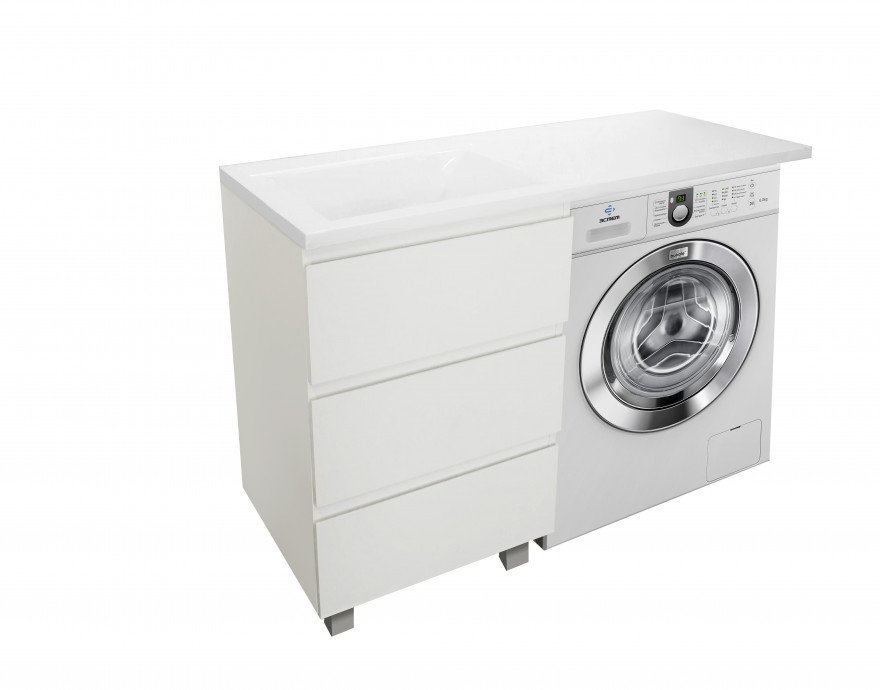 Напольная тумба с раковиной Эстет Dallas Luxe 110 ФР-00002018 ФОТО