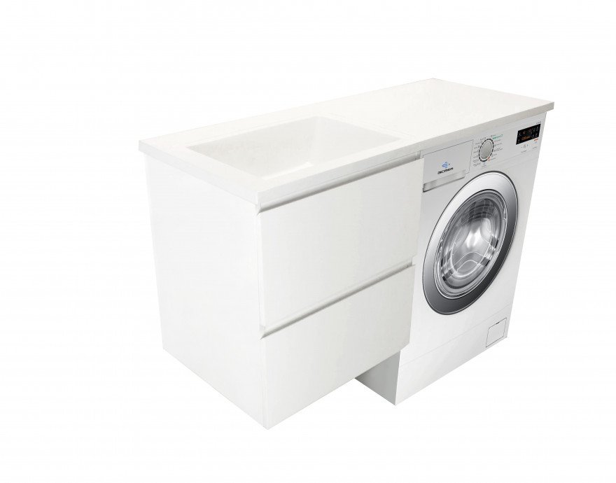 Подвесная тумба с раковиной Эстет Dallas Luxe 110 ФР-00002020 ФОТО