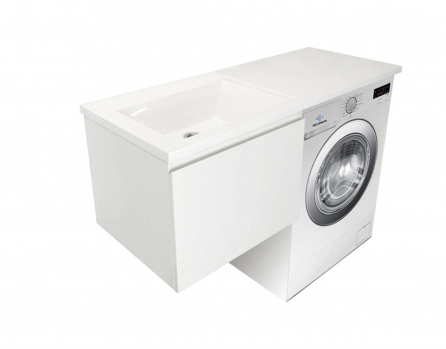 Подвесная тумба с раковиной Эстет Dallas Luxe 130 ФР-00002424 ФОТО