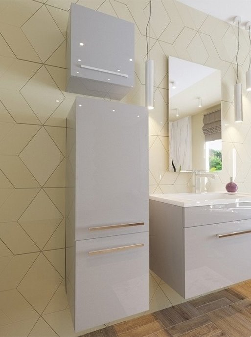 Подвесной шкаф-пенал Эстет Elin 35 ФР-00003353 ФОТО