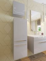 Подвесной шкаф-пенал Эстет Elin 35 ФР-00003353 схема 2