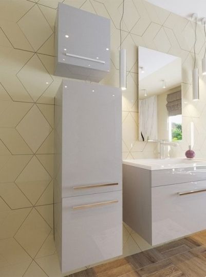 Подвесной шкаф-пенал Эстет Elin 35 ФР-00003353 схема 2