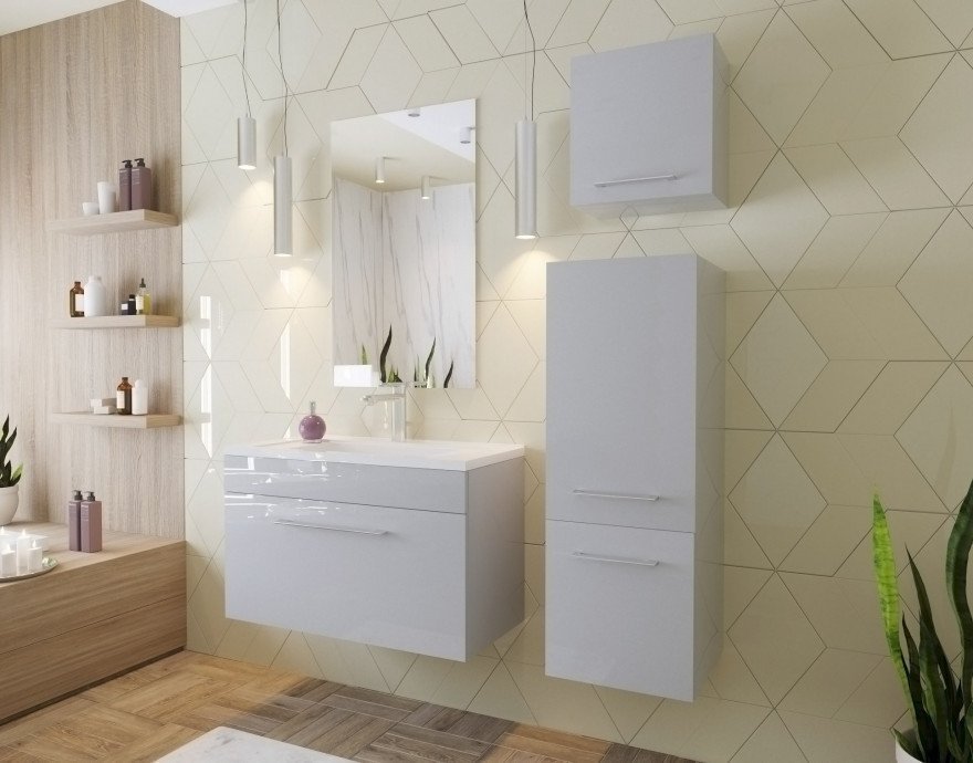 Подвесной шкаф-пенал Эстет Elin 35 ФР-00003353 ФОТО