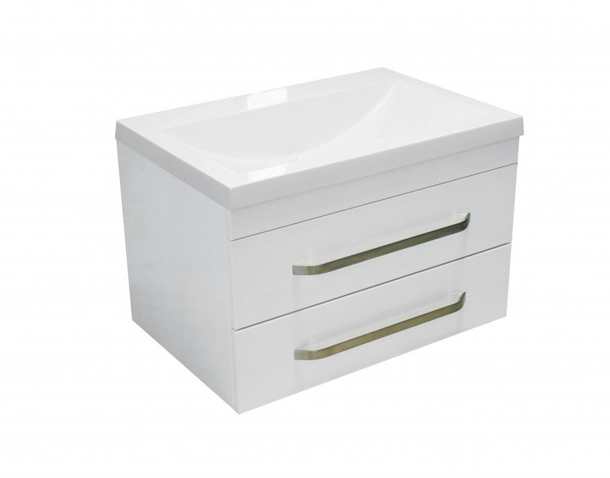 Подвесная тумба с раковиной Эстет Monaco 70 ФР-00002137 ФОТО