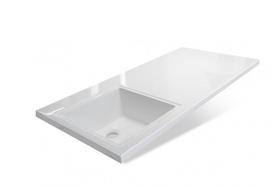 Раковина из литьевого мрамора Эстет Dallas 100 ФР-00001971 ФОТО