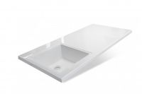 Раковина из литьевого мрамора Эстет Dallas 100 ФР-00001971 схема 2 Раковина из литьевого мрамора Эстет Dallas 100 ФР-00001971 схема 2