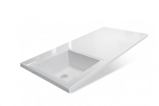 Раковина из литьевого мрамора Эстет Dallas 100 ФР-00001971 схема 2 Раковина из литьевого мрамора Эстет Dallas 100 ФР-00001971 схема 2