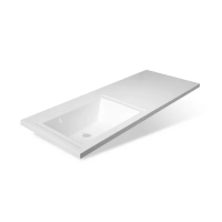 Раковина из литьевого мрамора Эстет Dallas 100 ФР-00001971 схема 4 Раковина из литьевого мрамора Эстет Dallas 100 ФР-00001971 схема 4