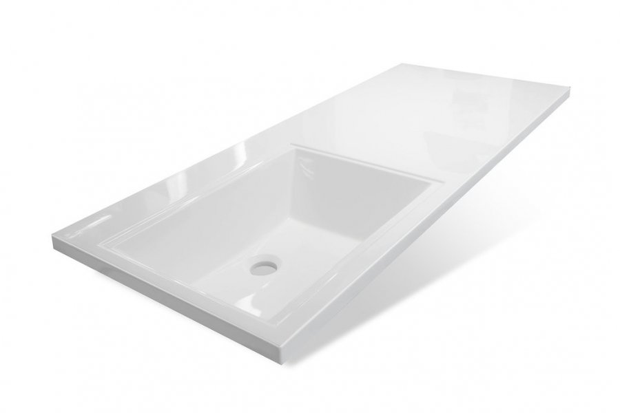 Раковина из литьевого мрамора Эстет Dallas 115 ФР-00001936 ФОТО