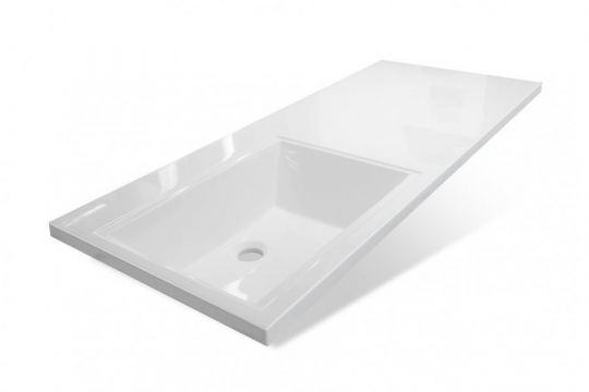 Раковина из литьевого мрамора Эстет Dallas 115 ФР-00001936 схема 2