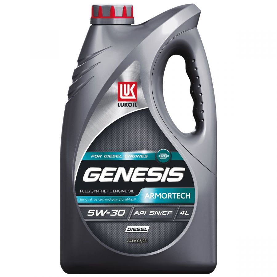 Моторное масло Лукойл Genesis Armortech Diesel 5W-30, 4л