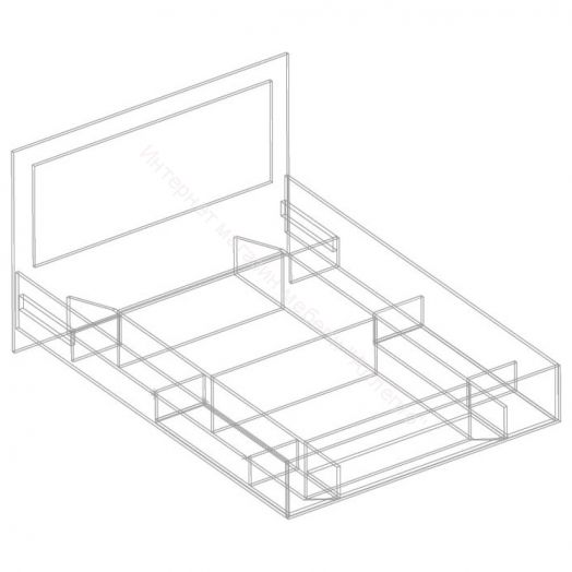 Кровать "Вита" | каркас 1400х2000