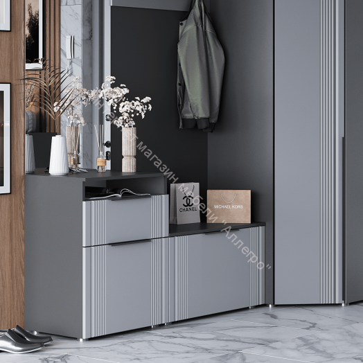 Тумба 1-ств с ящиком и нишей "Вита"