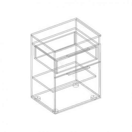 Тумба 1-ств с ящиком и нишей "Вита"