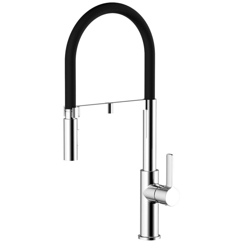 Смеситель для кухонной мойки Azario с фильтром для воды, гибкий излив, хром AZ-WAA569158C
