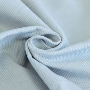 Микровельвет плюшевый на х/б основе, цвет серо-голубой, 50*35 см