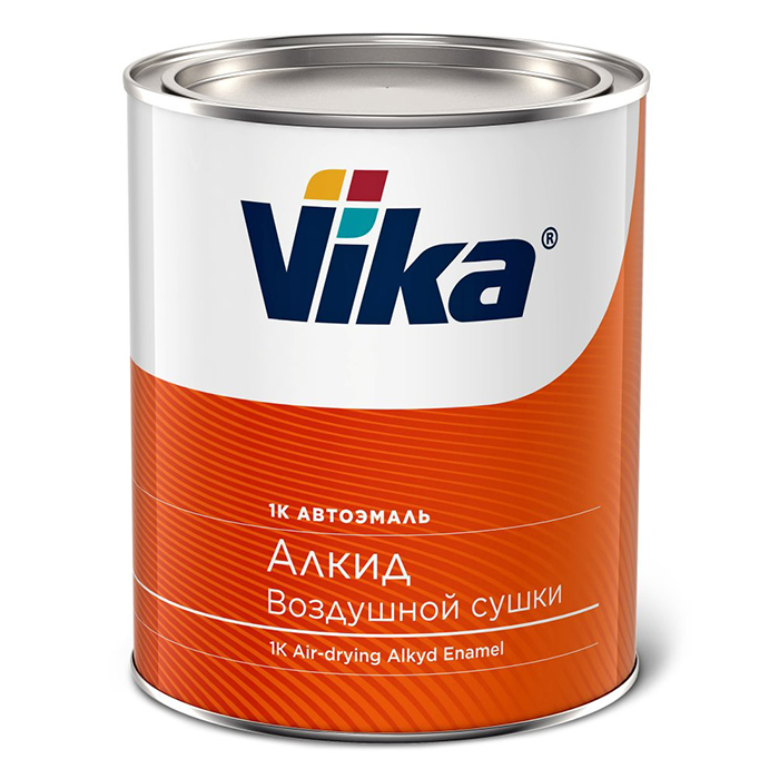 Vika Охра золотистая 208, алкидная эмаль "Vika-60", 800гр.