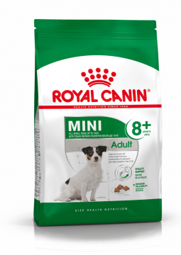 Royal Canin Mini Adult 8+ для взрослых собак мелких размеров (до 10 кг) старше 8 лет