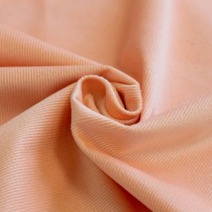 Микровельвет плюшевый, цвет персиковый 50*50 см