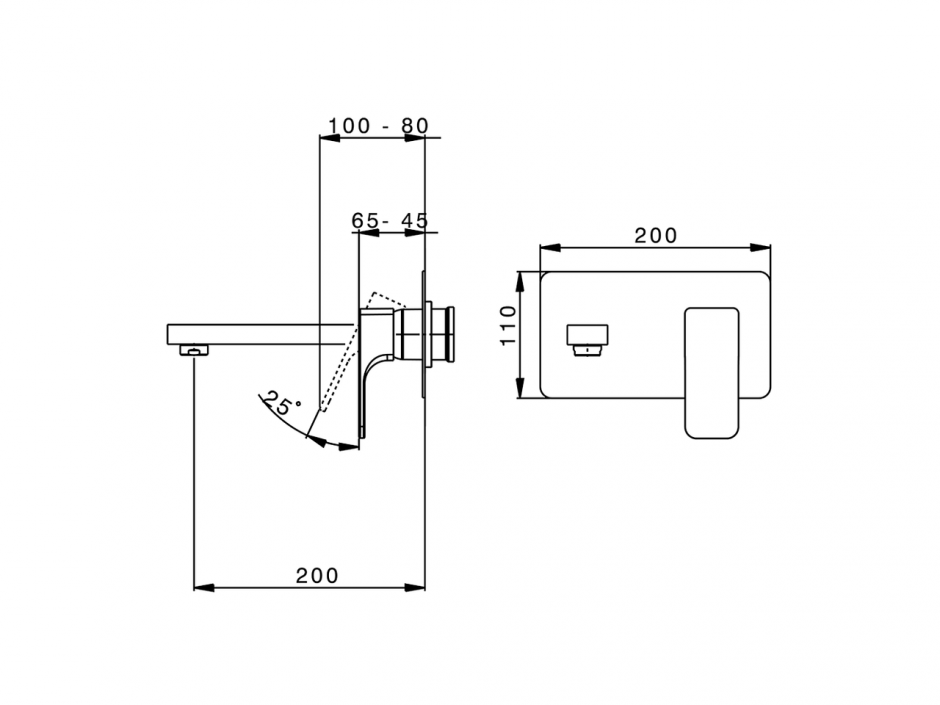 Смеситель для раковины Cisal Cubic CU005512/CU005513/CU005514 ФОТО