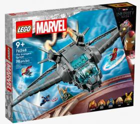 Конструктор LEGO Super Heroes 76248 Квинджет Мстителей