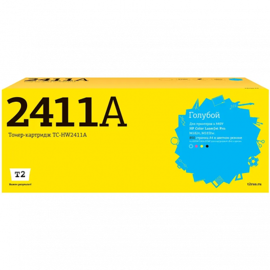 Картридж T2 TC-HW2411A Cyan