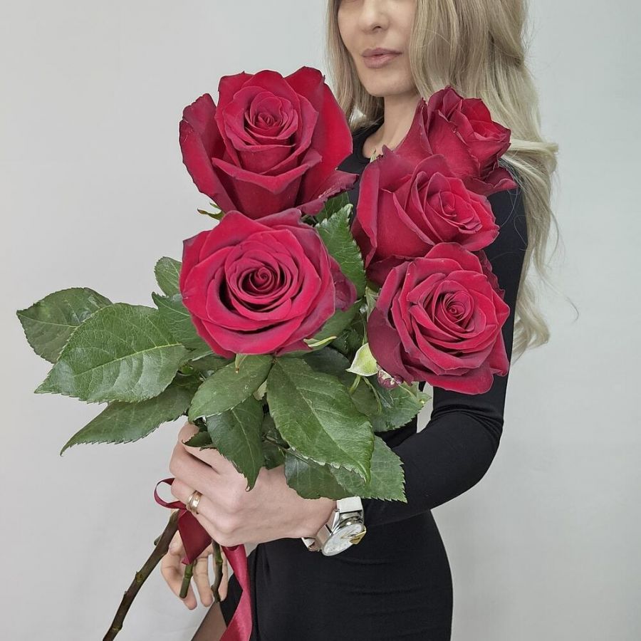 Букет из из красных роз Эквадор ️