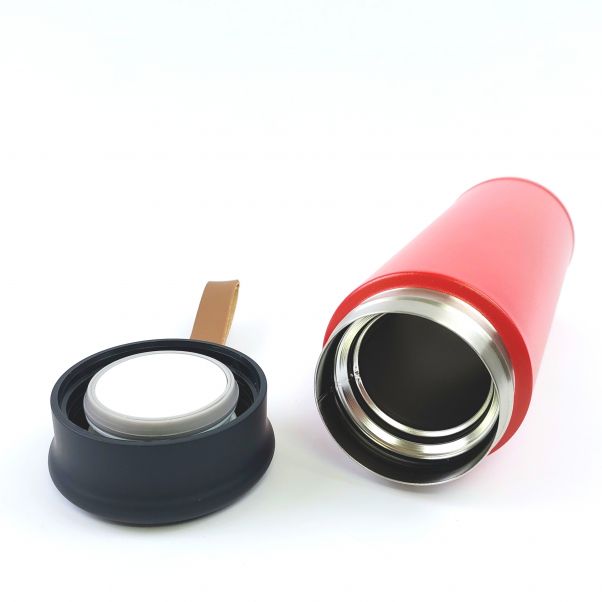 Термос Stripe красный