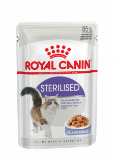 Royal Canin Sterilised Корм консервированный для стерилизованных взрослых кошек в желе, 85г