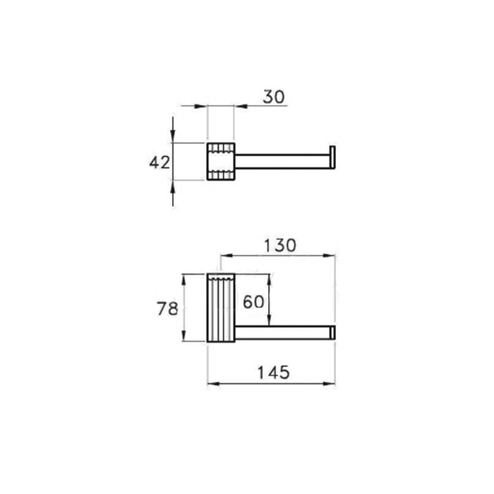 Изображение Держатель туалетной бумаги настенный 1033 Stella Casanova