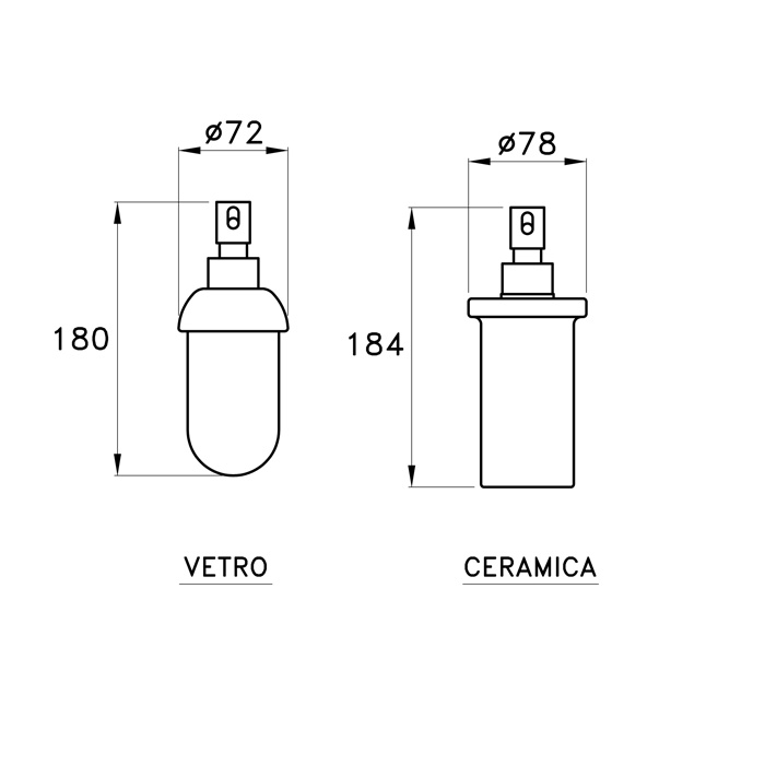 Дозатор для жидкого мыла Stella 130 CT 10036 CR00 схема 3