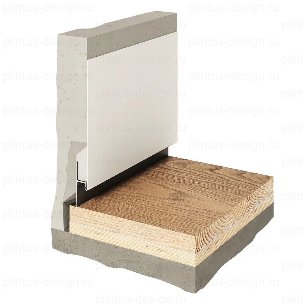 Decaro D003A универсальный теневой профиль Чёрный