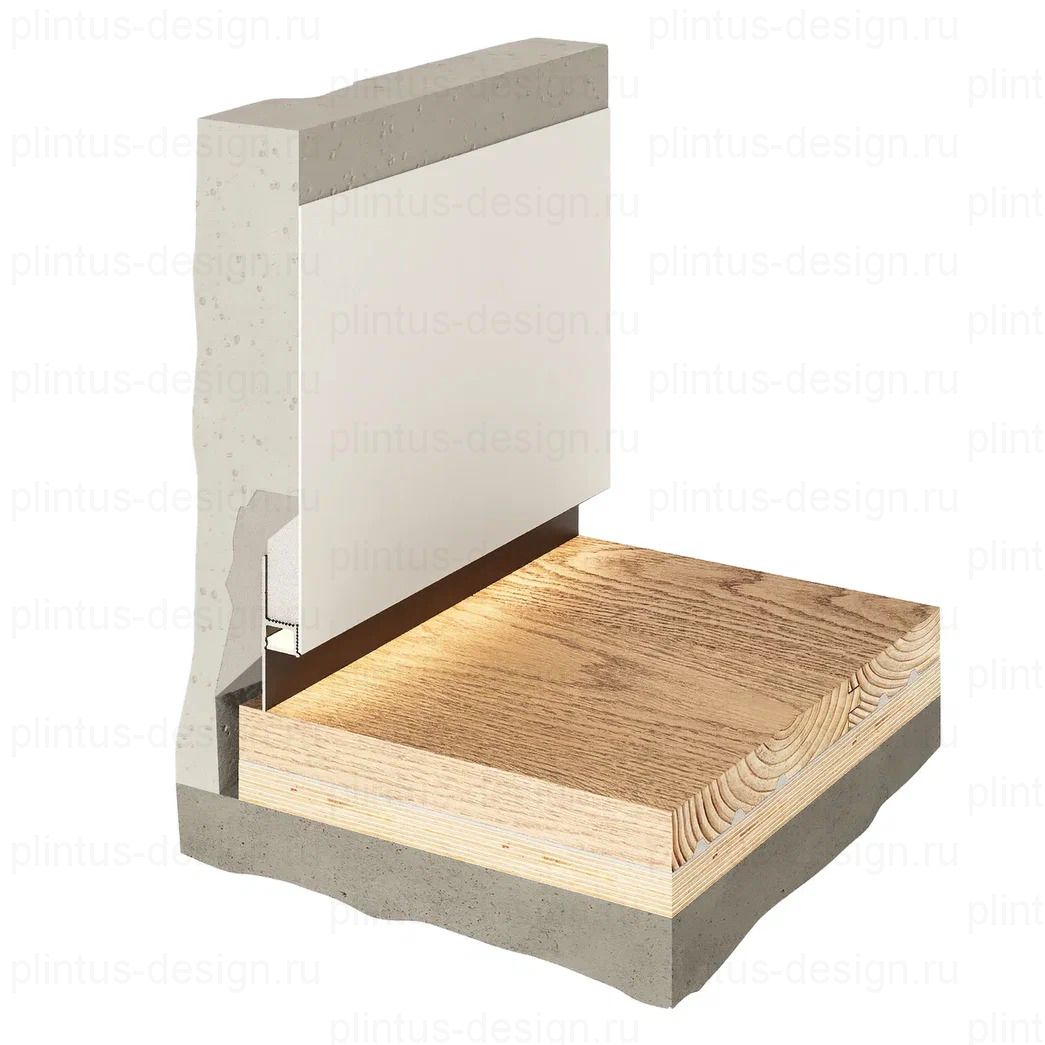 Decaro D003A универсальный теневой профиль Чёрный