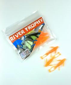 Приманка River Trophy "Freake" цв. Морковь UV