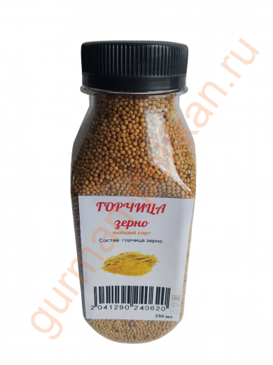 Горчица зерно, баночка (высший сорт)