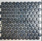 Плитка декоративная керамическая Round blue gray/Раунд серо-голубой 6*28*28 312*330