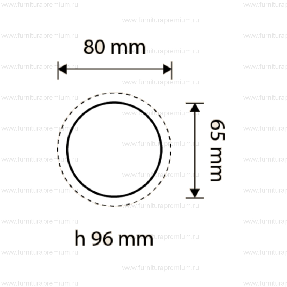 Ручка-кноб Linea Cali Crystal 830