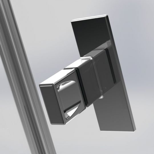 Утолщенное душевое ограждение Radaway Nes 8 KDD II распашное 90х90 см схема 5