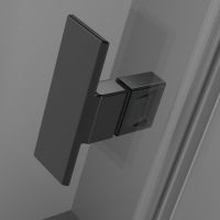 Закрытое стеклянное душевое ограждение Radaway Nes 8 DWD+S с двойной дверью 80х70  см схема 12